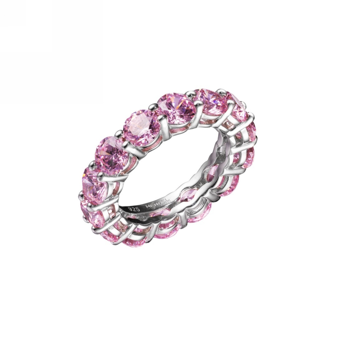 Кольцо дорожка Sparkle Purple