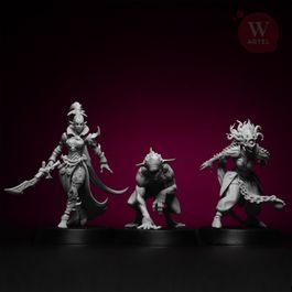 Комплект миниатюр Dark Majesty Retinue