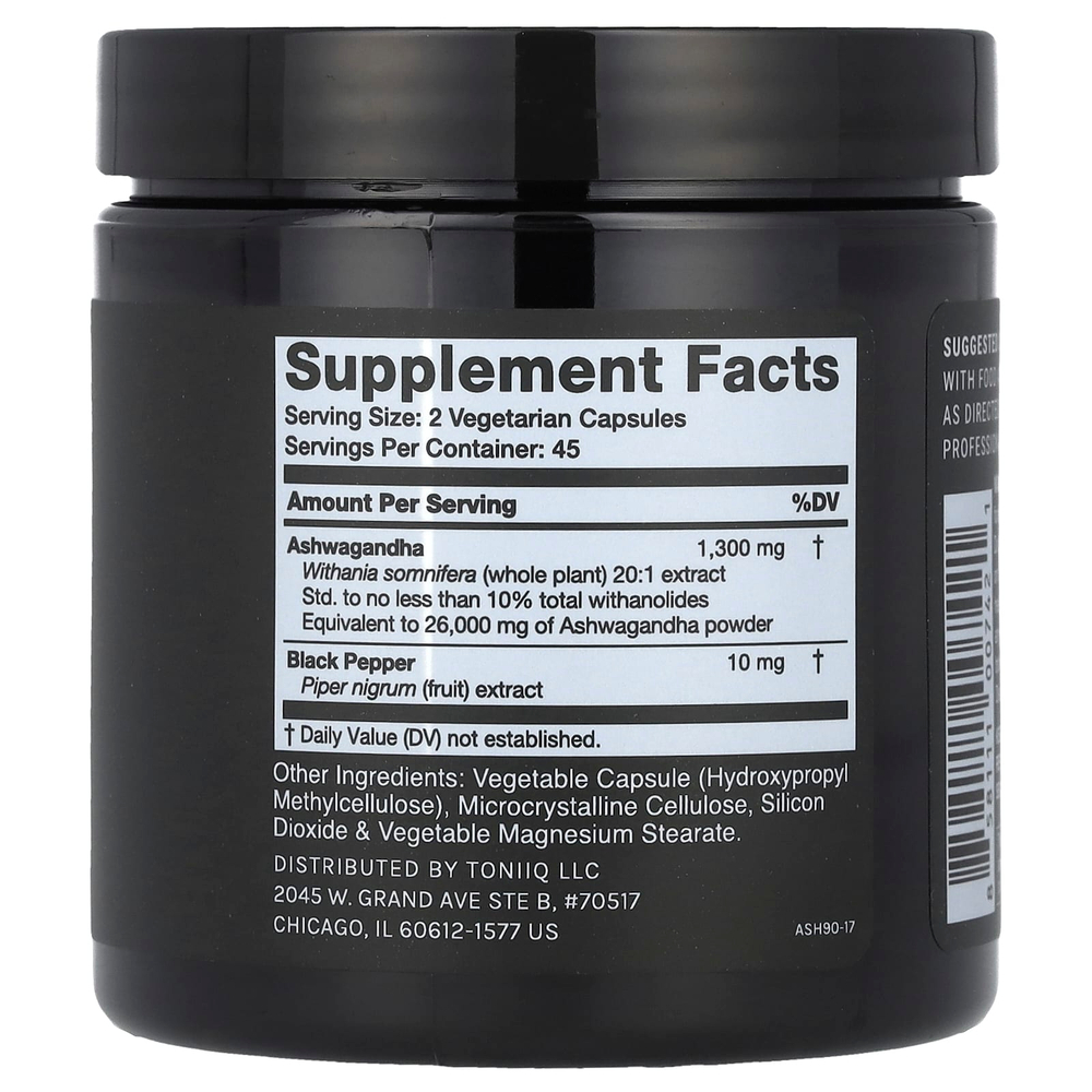 Toniiq, Ашваганда`` 90 капсул