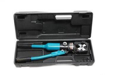 Инструмент гидравлический обжимной для кабелей 12т(ход штока-18мм, сечение 14-150мм2, адаптеры-14,22,38,60,70,80,100,150мм), в кейсе Forsage F-Y150