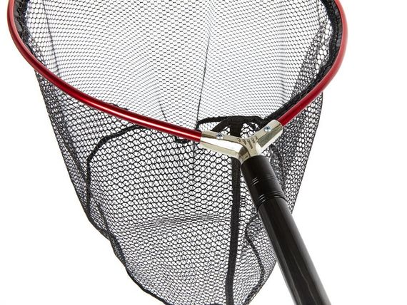 Подсачек разборный Lucky John телескоп. 162x40х45см прорезиненный