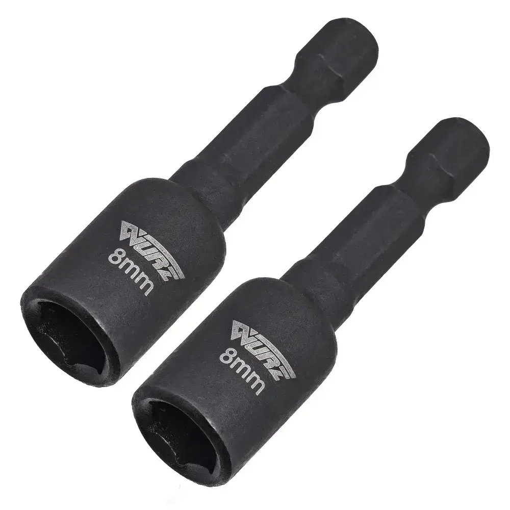 Бита с магнитной головкой 8мм Длина 48мм 2шт. WURZ 4808-2