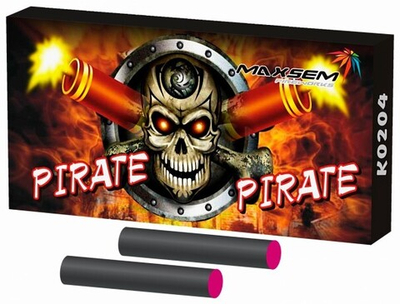 K0204 Петарды "Корсар 4 PIRATE" (1 блок / 24 упаковки)