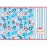 Альбом для рисования А4 24 л., скоба, обложка картон, HATBER, 205х290 мм, "Фруктис", 24А4В