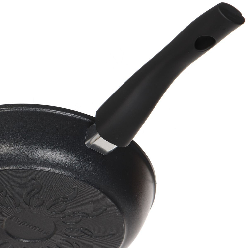 Сковорода алюминий, 24 см, антиприг, Горница, с2412а, съем руч