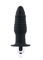 Анальная втулка с вибрацией Sex Expert 9 см