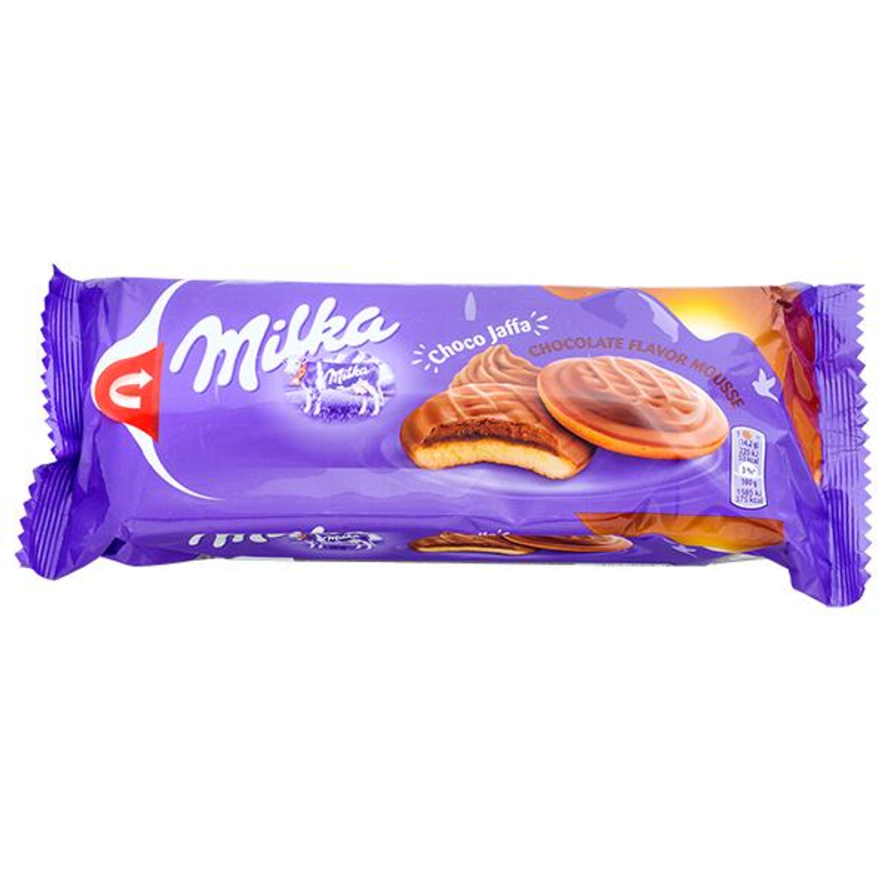 Печенье Милка 128 гр с желе Jaffa Chocolate  (24)