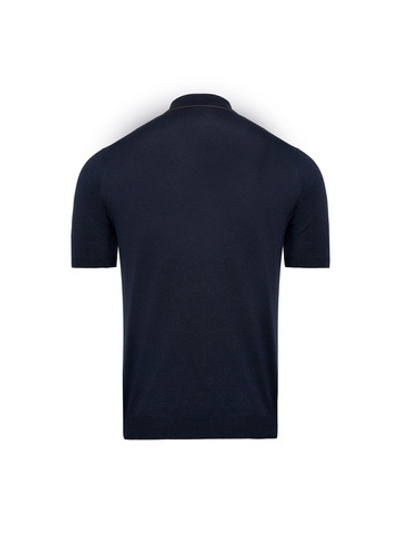 Поло с коротким рукавом на молнии Atelier Portofino