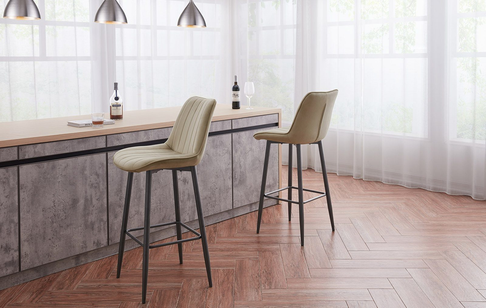 Стул барный CG1953B бежевый UF910-01