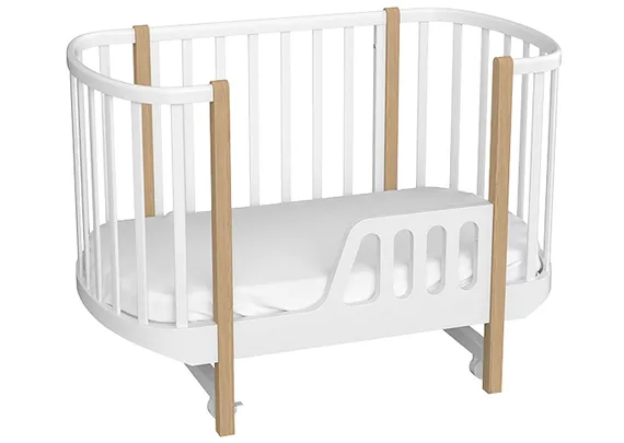 Ограничитель для кроватки Classic (белый)