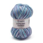 Пряжа Astra Premium (Астра Премиум) Карелия носочная (Karelia sock) / уп.2 мот. по 100 г, 400 м, 1006