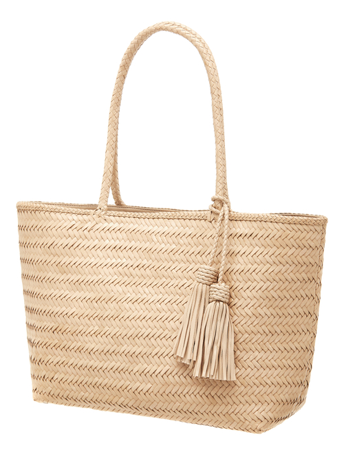 Сумка-тоут TOSCANA NEW M соломенного цвета