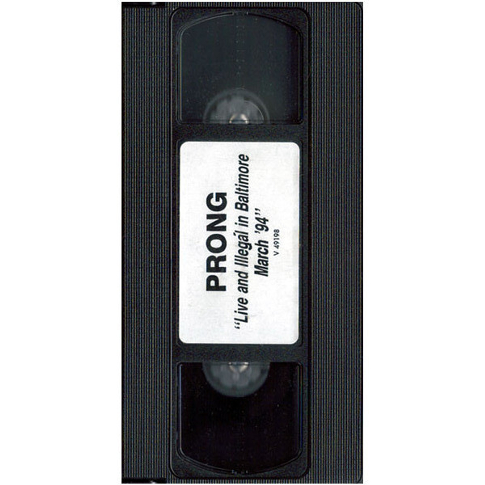 Prong / Live And Illegal In Baltimore March '94 (VHS)