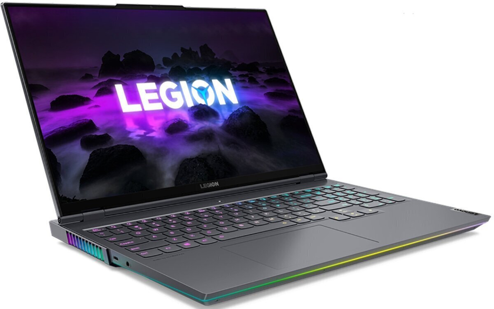 Ноутбук Lenovo Legion 7-16ACHg6. Конфигурация: AMD Ryzen 7 5800H 3.20 ГГц/32 Гб/1024 Гб SSD/nVidia GeForce RTX 3070 8 Гб/Free DOS/16" IPS 2560x1600 165Hz/A1
