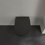 Унитаз подвесной Villeroy&Boch Subway 2.0 5614R0R7 черный матовый, безободковый