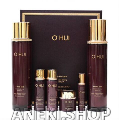 Набор для лица антивозрастной люкс AGE RECOVERY 6p Special Set O HUI