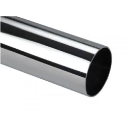 Труба, штанга стальная диаметр 25мм длина 2000мм, покрытие хром, 2шт