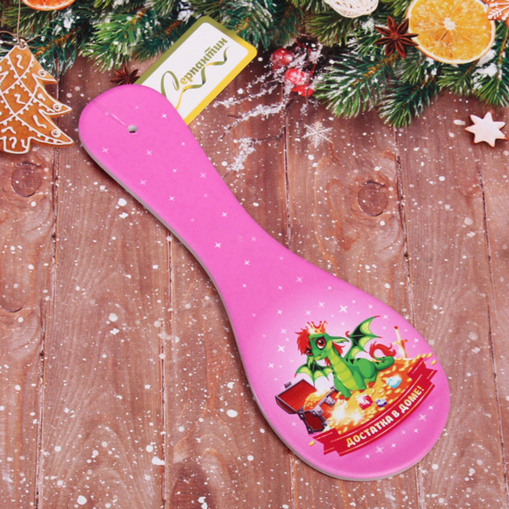 Подставка под ложку керамическая «Денежный Дракон Рора» 28см