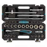 Набор инструментов, 1/2", CrV, 120 зубьев, 24 предмета Gross