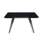 Стол раскладной Rhein (140+40+40), керамика матовая Blackgold