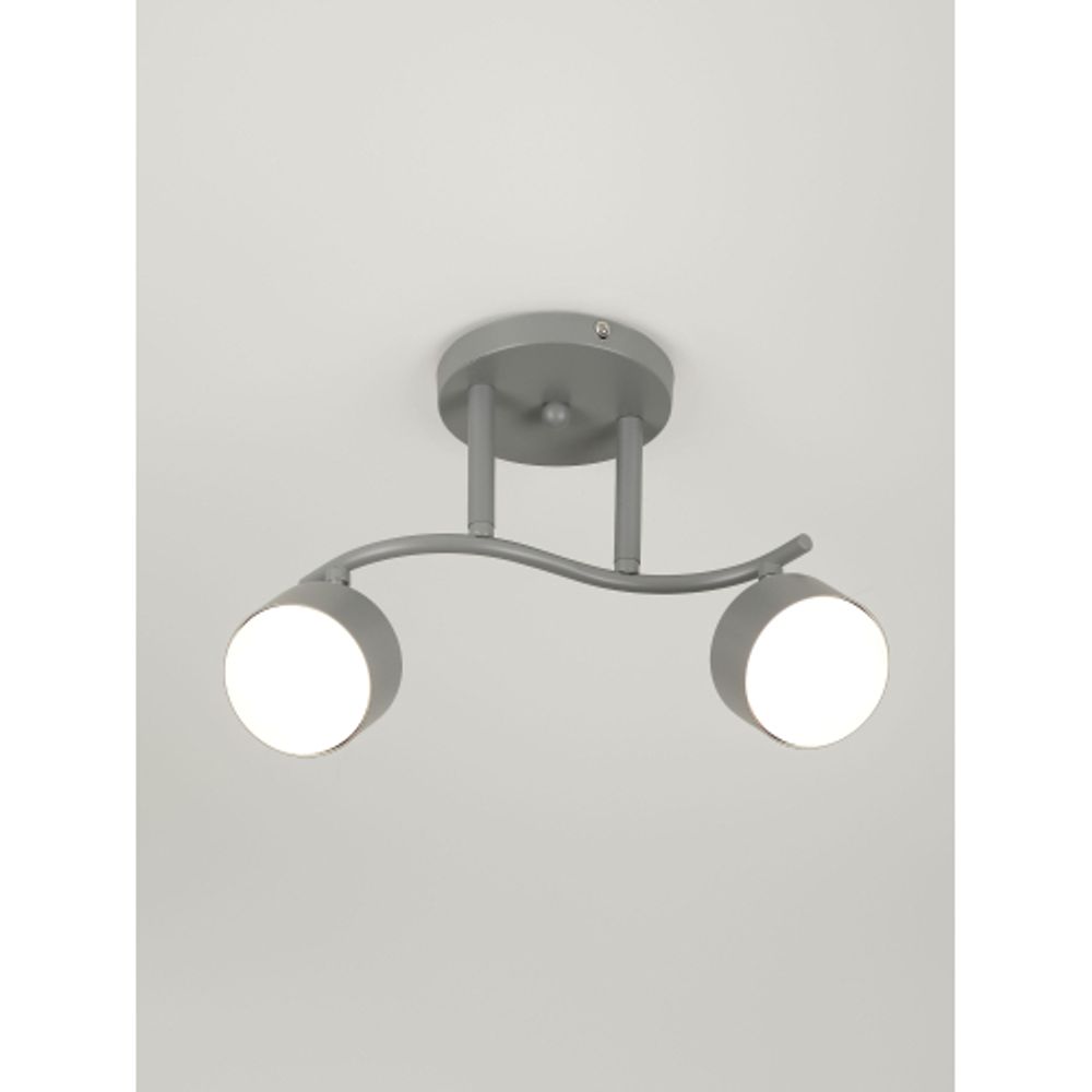 Светильник настенно-потолочный спот Rivoli   7077-702 2хGX53 15 Вт поворотный