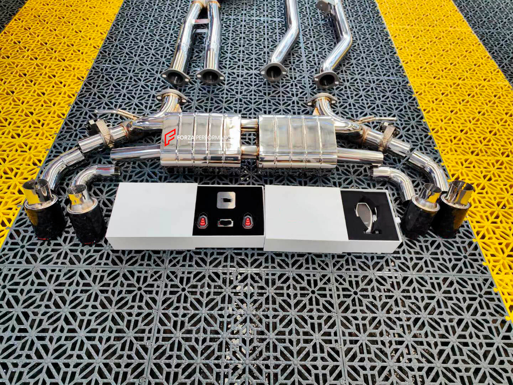 Спортивная выхлопная система с заслонками для BMW 5 Series 540i G30 3.0T 2016+ БМВ