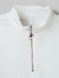 Лонгслив в рубчик "МОЛОКО" подростковый