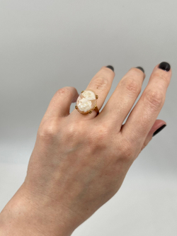 Кольцо с камеей