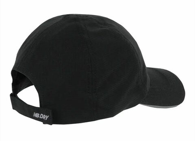 Теннисная кепка New Balance 6 Panel Performance Hat - black