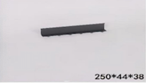 Планка 6 крючков для рейлинга антрацит