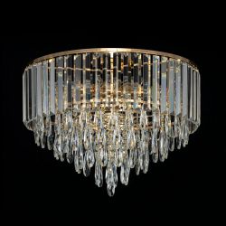 Citilux LEONNA CL320182 Люстра хрустальная Золото