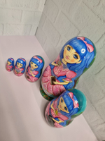 Матрешка 21см  "Мальвина" 5 мест