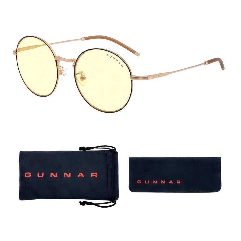 Компьютерные очки GUNNAR Ellipse Amber Тонировка линз — Amber GBLF 65, сила линз — GUNNAR-Focus