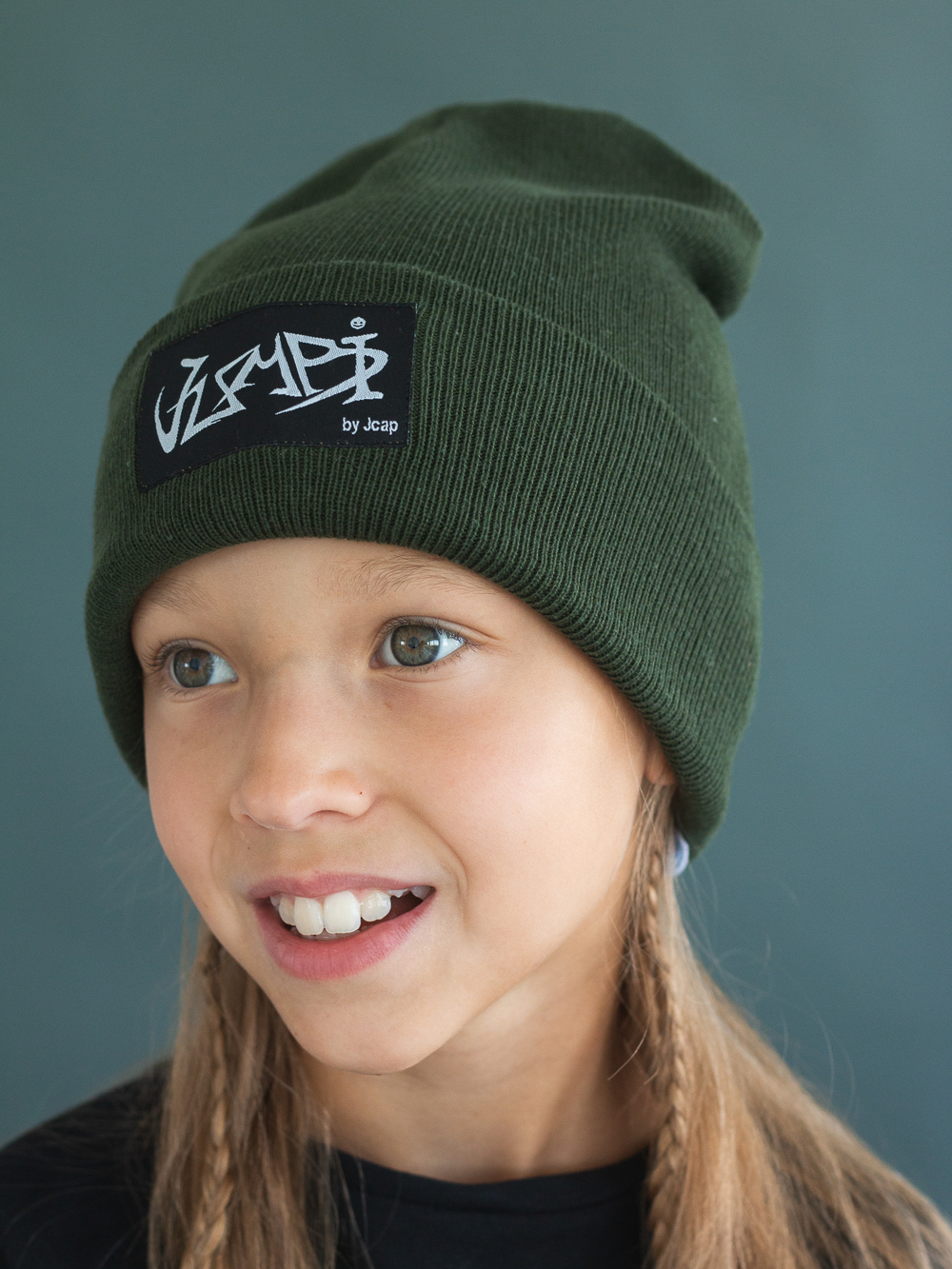 Шапка вязаная деми (Зеленый) УНО