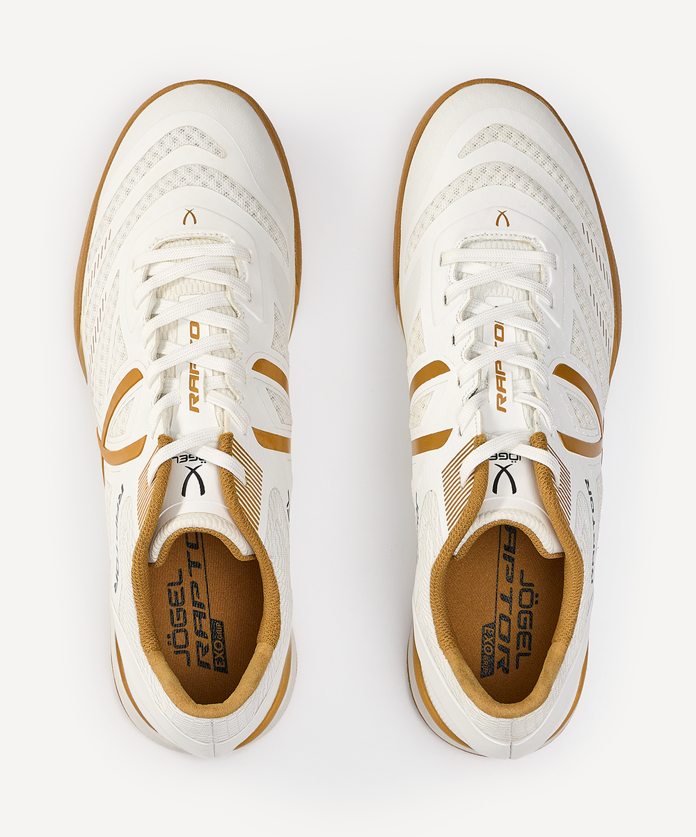 Бутсы зальные RAPTOR IN White/beige