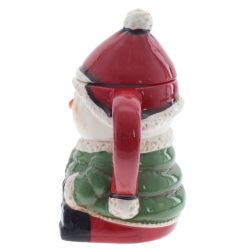 GAEM Кружка с крышкой "Снеговик", 500 мл, L14 W10 H17 см, 2в.