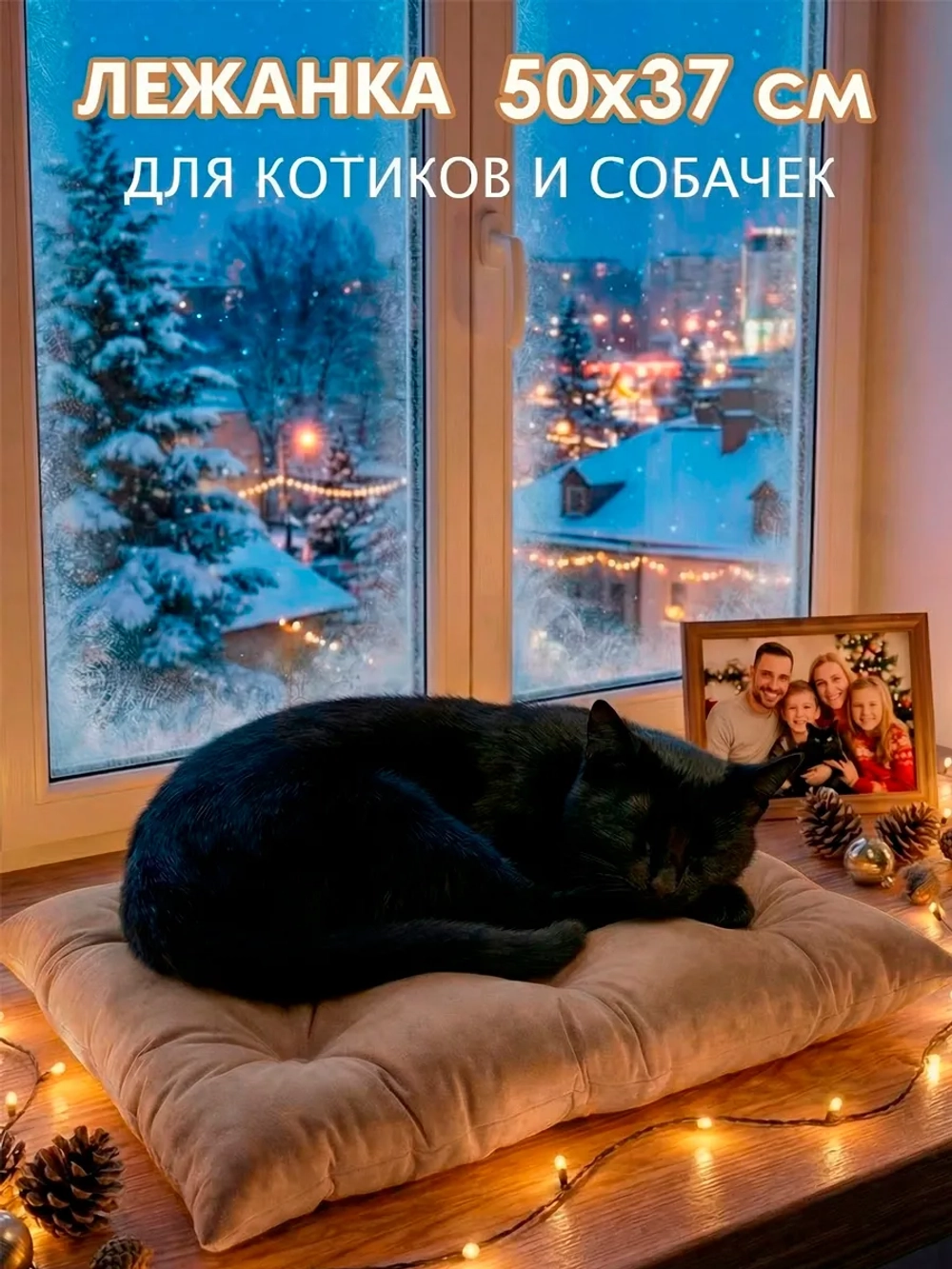 Лежанка для кошек и собак