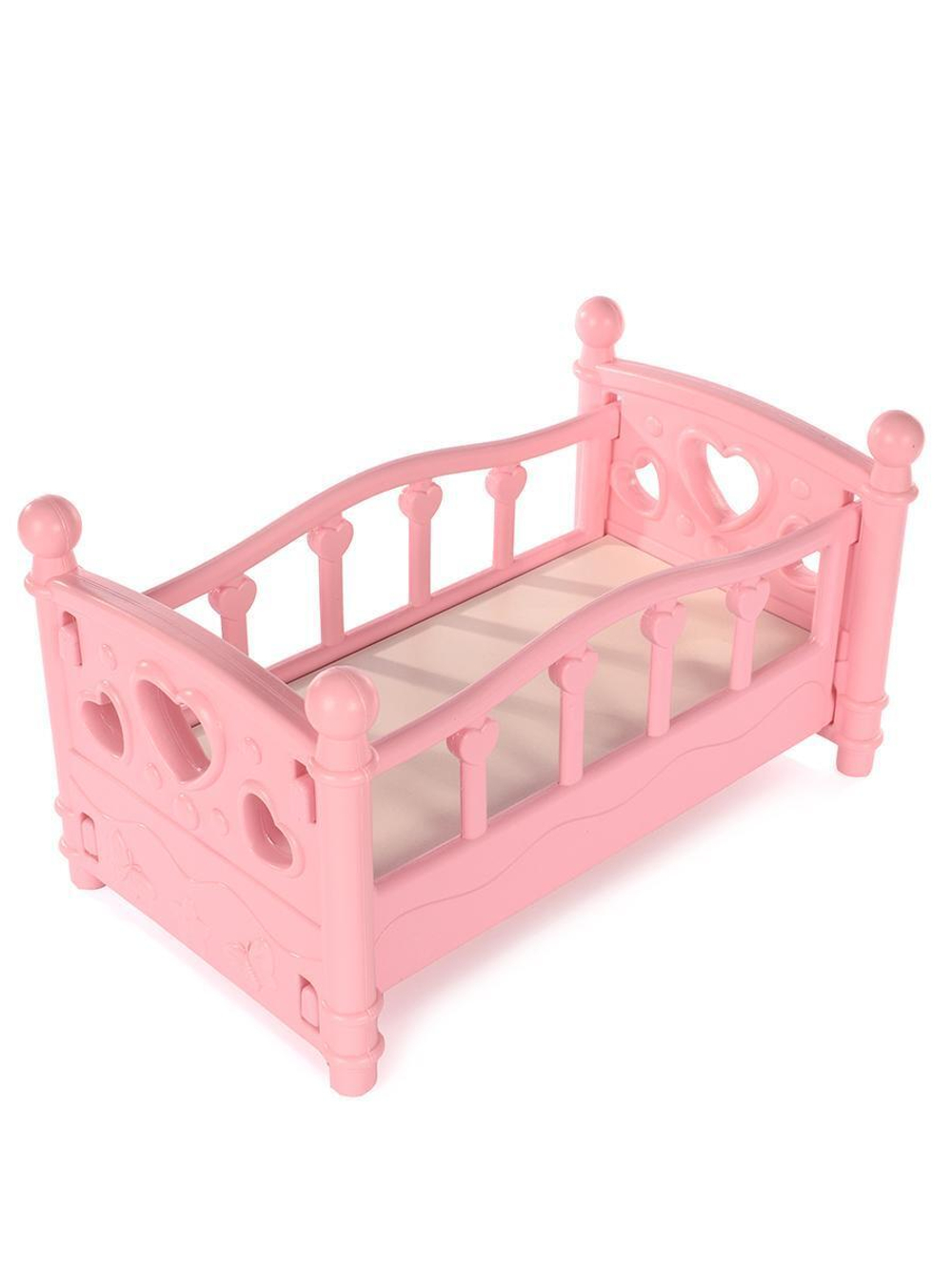 Кроватка для кукол пластм. (37*21*21 см), сетка