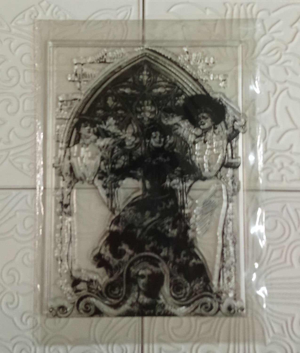 штамп девуш (16*11см)