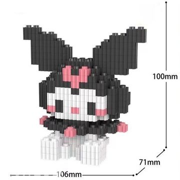 Конструктор Mini Blocks Kuromi Куроми 6600