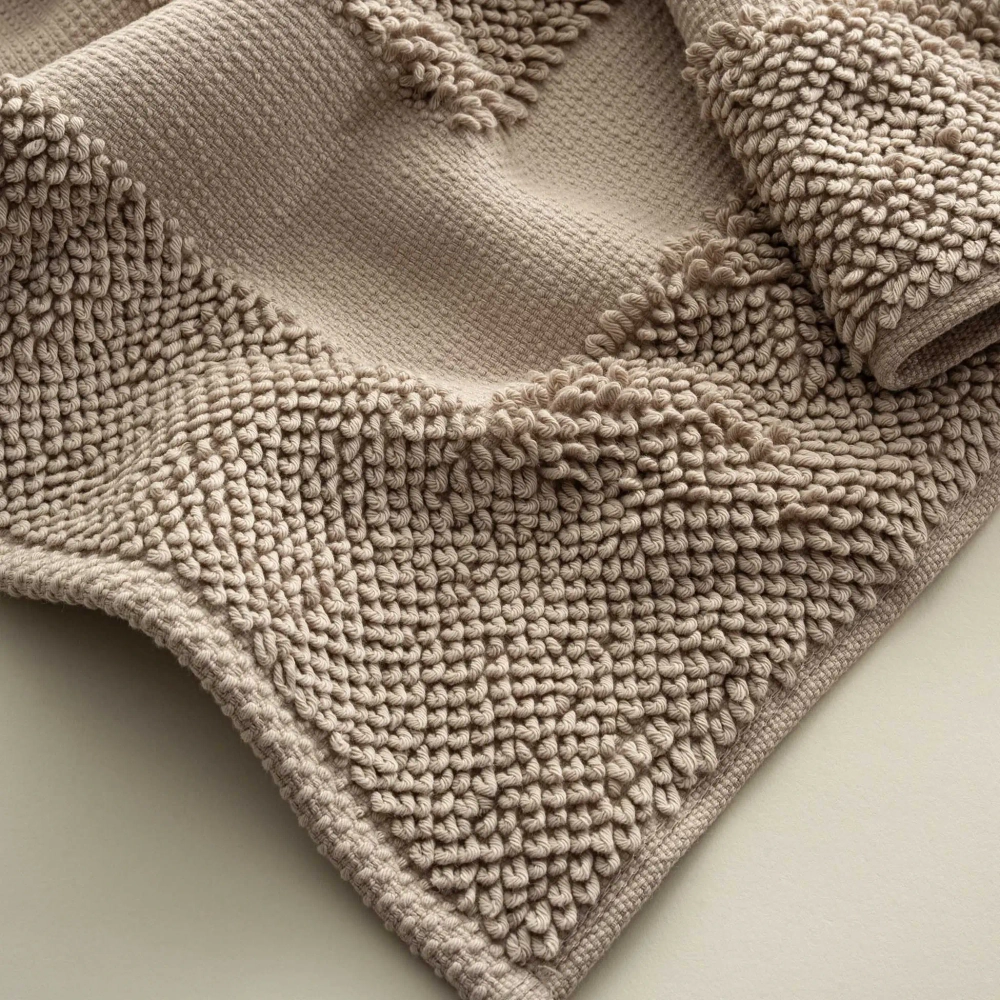 Коврик для ванной Kaia EcoCotton 60х100 | бежевый