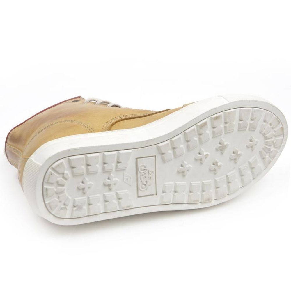 Baskets Cuir Nubuc / Женские / Бежевый