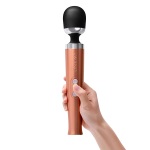 Вибромассажер литой люкс-ванд розовое золото 29см Le Wand Die Cast LW-051-RG