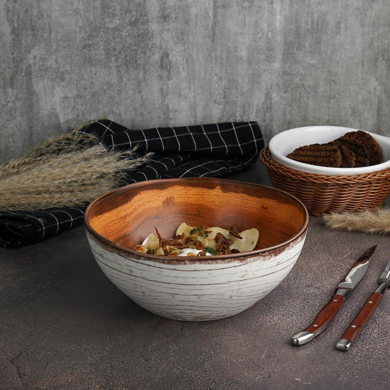 Салатник 1475 мл d 19,5 см h8 см Wood Fusion P.L. Proff Cuisine [6]
