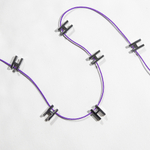 Подвеска в форме буквы "H", 8мм, сталь