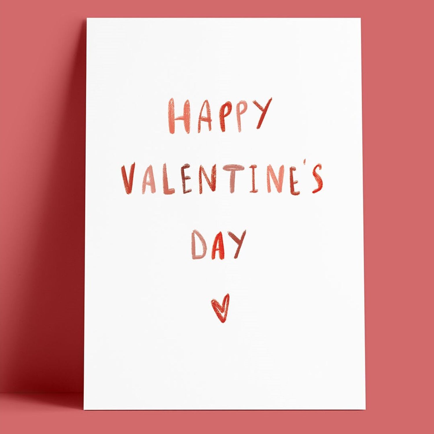 Открытка – Happy Valentine's Day