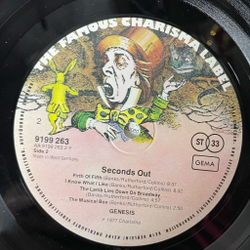 Винтажная виниловая пластинка LP Genesis Seconds Out (Germany 1977) Los Endos