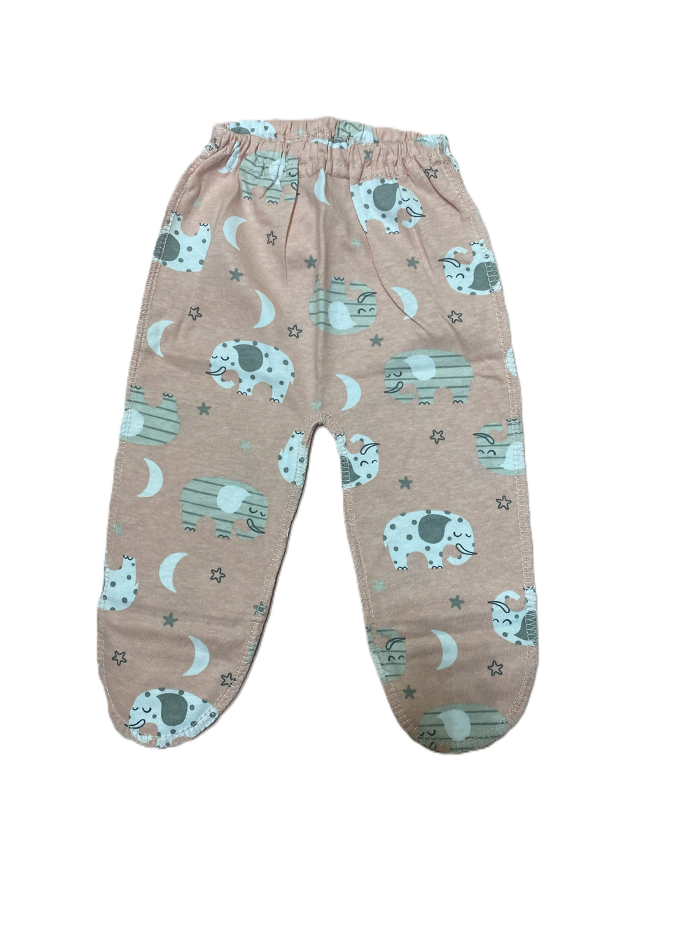 Ползунки на резинке из кулирки (100% хлопок) швы наружу на рост 56см