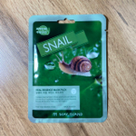 Маска для лица May Island Snail Real Essence Mask Pack тканевая с муцином улитки 25 мл