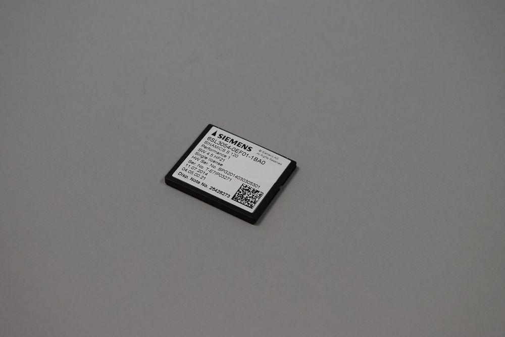 SIEMENS 6SL3054-0EF01-1BA0-Z;Z=F04